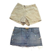 Lot of 4 Women’s Shorts & Skirt – Hollister Denim, Gap, Bayo, Red Size Mix image 4