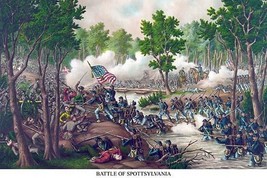 Battle of Spotsylvania Courthouse - Art Print - £17.57 GBP+