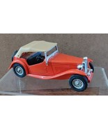 Matchbox 1977 Lesney Models of Yesteryear 1945 MG TC Y-8 Red Tan Loose D... - $18.53