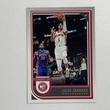 2022-23 Panini Hoops Basketball Jalen Johnson Base #86 Atlanta Hawks - £1.57 GBP