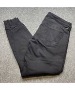 Vintage Y2K True Religion Black Sportswear Jogger Jeans Men's Size 38X32... - $38.61