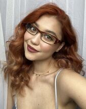 Vintage ALAIN MIKLI Women’s Eyeglasses Frame A0661 17 54mm Striped Havana - $349.99