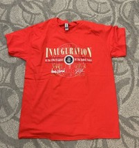 TRUMP 2025 INAUGURATION RED T SHIRT Large MAKE AMERICA GREAT AGAIN REPUB... - $20.25