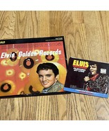 Elvis Presley Elvis Golden Records Vinyl Record LP + Pledging My Love 45 - $12.60