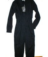 New Designer Richard Nicoll Jumpsuit 40 Womens 4 Navy Blue Long Sleeves ... - £1,033.09 GBP