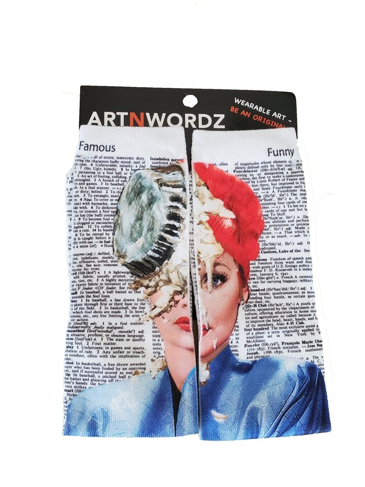 Artnwordz The Comedian Unisex Dictionary Art Socks - $19.80 Artnwordz The Comedian Unisex Dictionary Art Socks - $19.80