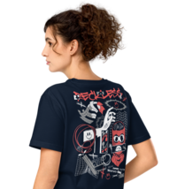 Unisex Organic Mid-Light T-Shirt – Reckless Back Print - $964.46 MXN