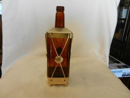 Vintage Empty Brown Liquor Bottle in Stand Music Box from Swiss Harmony Chicago - £47.25 GBP