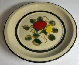 Vintage Strawberries 4 Salad/Dessert Plates Japan Sears Freezer to Oven 4112 - £23.73 GBP