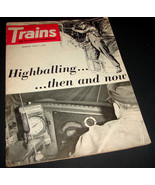 TRAINS Railroad Magazine March 1967 Highballing Locomotive CN Rapido Photos - $14.50