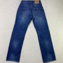 Levis 505 Regular Jeans Boys 12 Slim Straight Relaxed Cotton Denim Pant 24x26 - £6.59 GBP