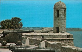 Chrome FL Postcard I457 Castillo De San Marcos National Monument St Augustine - £2.60 GBP