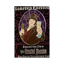 Disney Haunted Mansion Friday The 13th Reginald Pin - £27.68 GBP