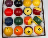Brunswick Century 1982 Vintage Pool Billiard Balls Set No #9 Extra Cue Ball - £61.86 GBP