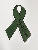 #Endthestigma Green Cartoon Ribbon Mental Health Theme Sticker Decal Awesome - £1.81 GBP