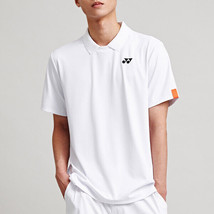 YONEX 24S/S Men&#39;s Tennis Polo T-Shirts Sportswear Casual Tee White NWT 245TS003M - £72.83 GBP