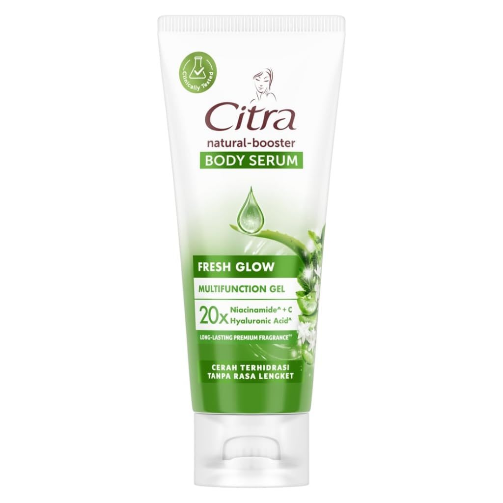 Citra Natural Booster Body Serum Fresh Glow with 20X Niacinamide + Vitamin C & 2