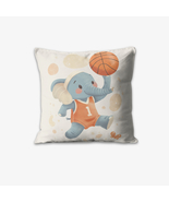 Eli the Elephant Dunker Pillow by Dancing Littles Jungle - $870.29 MXN+