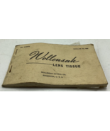 Vintage Wollensak Lens Tissue great decor for any camera collector - £6.74 GBP