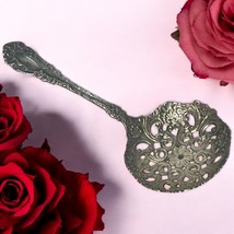 Vintage 1847 Rogers Berkshire Ornate Silver-Plated Pierced Bon Bon Servi... - $24.59