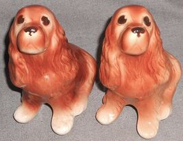 PAIR 1950s-60s Royal Copley PUPPY FIGURINES Made in USA #1 - $31.67