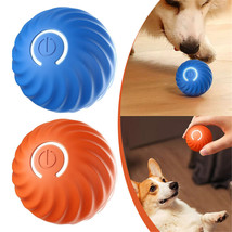 Auto Rotating Ball USB Rechargeable Smart Pet Toy Ball Self-moving Pet Supplies  - £13.28 GBP