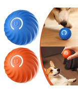 Auto Rotating Ball USB Rechargeable Smart Pet Toy Ball Self-moving Pet Supplies 