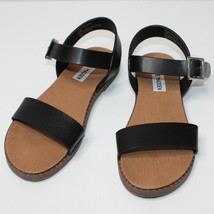 Steve Madden Women&#39;s Tesa Slingback Black Sandals size US 5.5 - $34.99