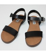 Steve Madden Women&#39;s Tesa Slingback Black Sandals size US 5.5 - £27.53 GBP