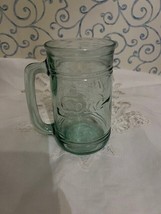 Vintage Green Coke Glass - $11.30