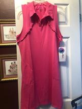 NWT Ladies GOTTEX Strawberry Ruffle Sleeveless Golf & Tennis Dress S M L XL image 3