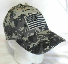 NTG Navy ARMY Digital Camo USA American Flag Tactical Baseball Hat Cap - £14.47 GBP