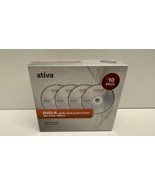 ATIVA DVD-R disc 10 Pk +Jewel Cases Slim  16x 4.7GB Factory Seal  - £12.57 GBP