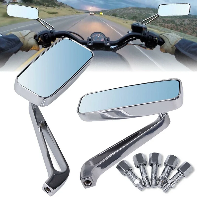 2pcs Motorcycle Rear View Mirror For Harley Motorcycle Rear View Mirror - £12.26 GBP+