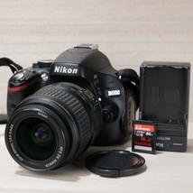 Nikon D5100 16.2MP 18-55mm DSLR Camera Kit *GOOD/TESTED* Shutter 23,207 - $178.15