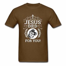 Jesus Died for You T-Shirt, Christian Faith, Cross T-Shirt, Christian Fa... - $14.24