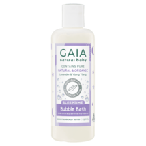 GAIA Natural Baby Sleeptime Bubble Bath in the 250mL - £58.32 GBP