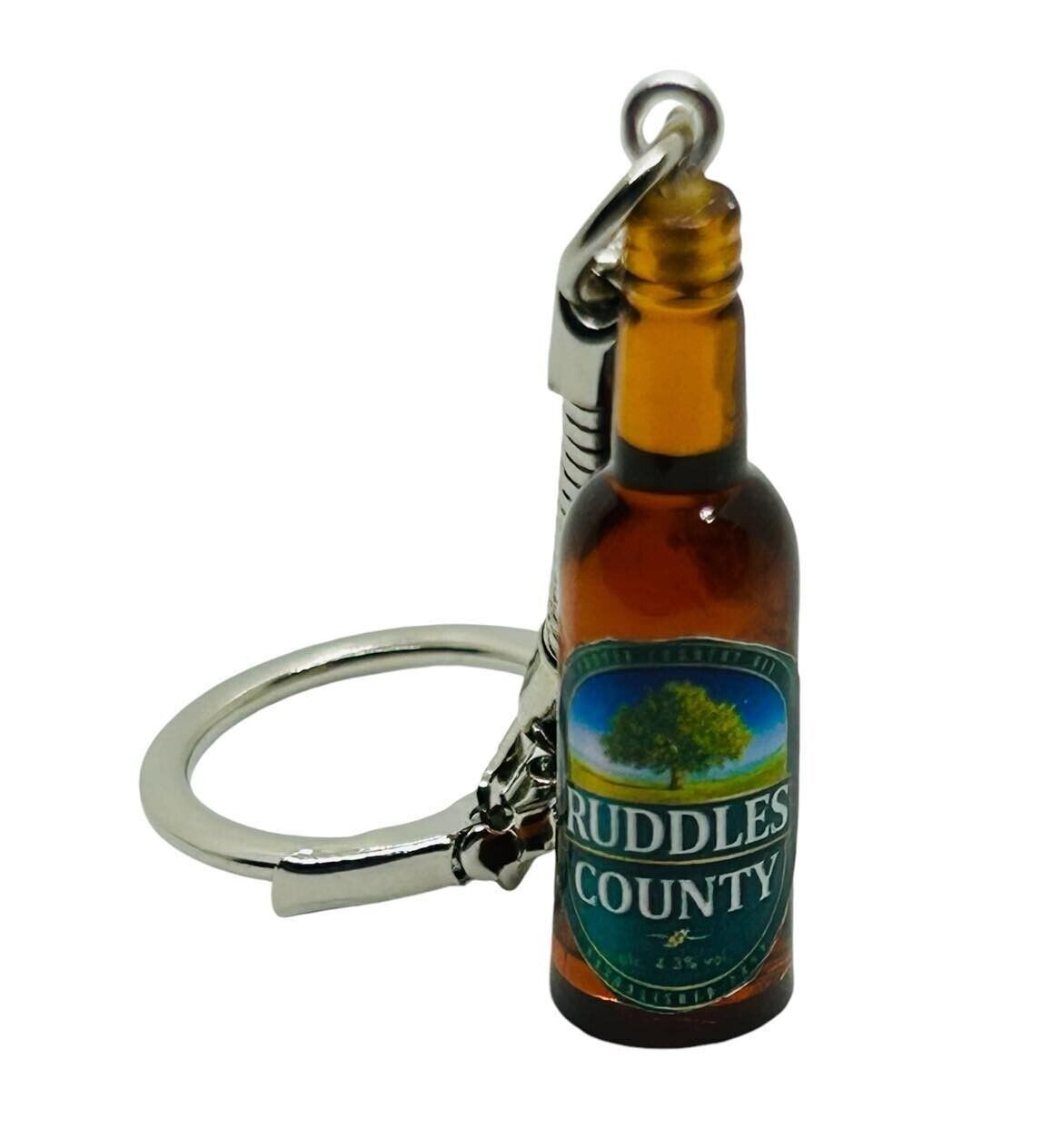 Handmade BEER BOTTLE KEYRING fab GIFT BAG miniature KEYCHAIN gift MINI u... - $9.26