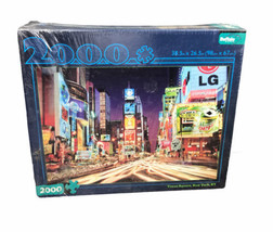 Buffalo Games 2000 Piece Puzzle TIMES SQUARE NEW YORK - $25.00