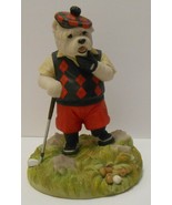 ROBERT HARROP Vintage WESTIE TERRIER Golfer DOG STATUE Doggie People Eng... - £47.92 GBP