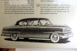 Plymouth Hy-drive hybrid transmission Magazine clippings advertisement Ad - €8,66 EUR