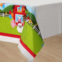 Farmhouse Fun Table Cover - Birthday Party Supplies - $4.01