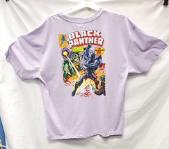 Men's XL Marvel Lavender Short Sleeve T-Shirt Graphic T Black Panther  image 5