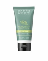 Crabtree &amp; Evelyn Pear &amp; Pink Magnolia Uplifting Body Lotion Travel Size 1.7 oz - £7.47 GBP