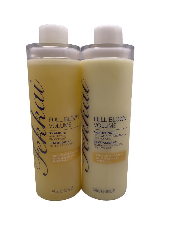Fekkai Full Blown Volume Shampoo & Conditioner Citrus Extract & Ginseng 8oz - $59.39