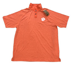 Rivalry Threads Clemson Orange Collar Shirt Size L 42/44 NWT - £12.62 GBP