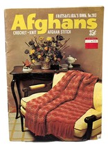 Afghans Coats and Clark Booklet No 203 14 Vintage Crochet Knit Patterns - £7.17 GBP