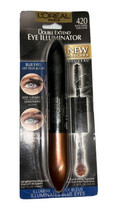 L'Oreal Paris Double Extend Eye Illuminator Mascara #420 Black Copper See Pics - $14.62