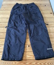Billabong Men’s Winter Waterproof snow pants size L Black Sf3 - £30.37 GBP