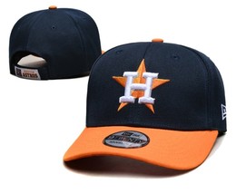 MLB-Houston Astros New Era Baseball Cap adjustable  9Twenty darkblue/ora... - $458.46 MXN